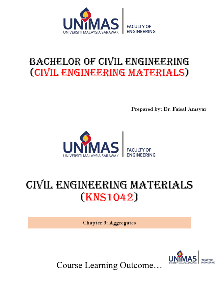 Chapter 3 - Aggregates Student | PDF | Concrete | Construction Aggregate