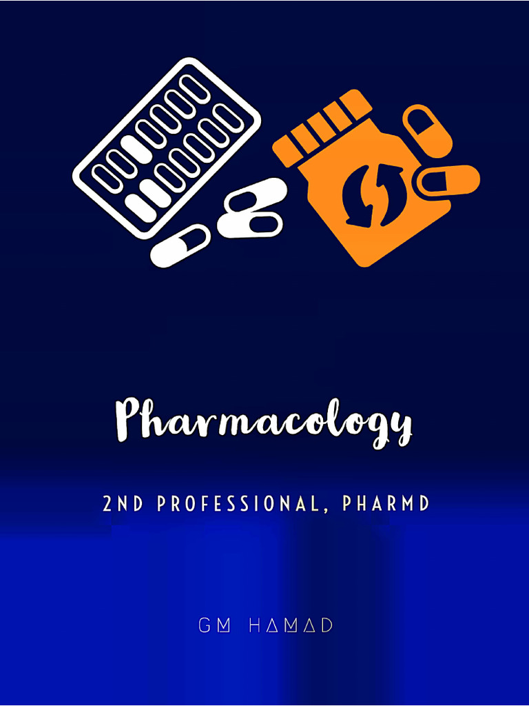 GM Notes Pharmacology | PDF