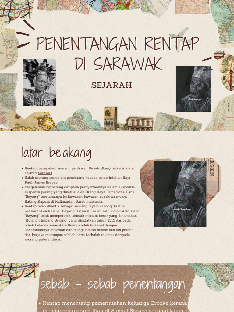 Penentangan Rentap Di Sarawak - 20231012 - 162303 - 0000 | PDF