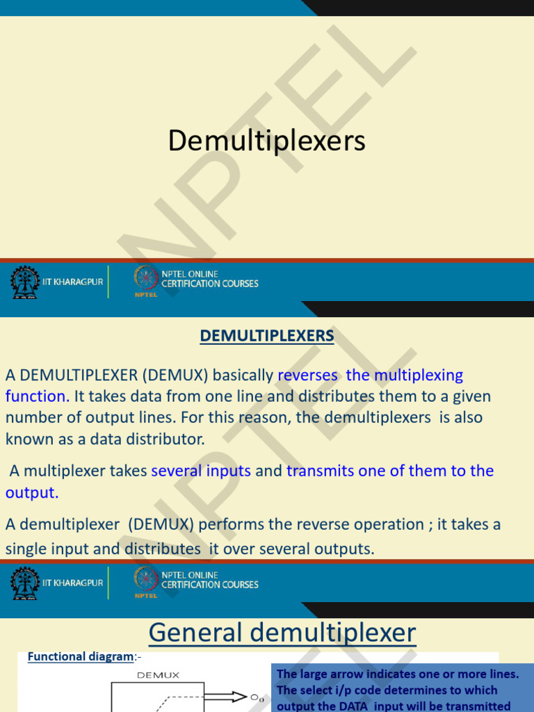 Demultiplexers and Digital Circuits | PDF | Logic Gate | Electronic Design