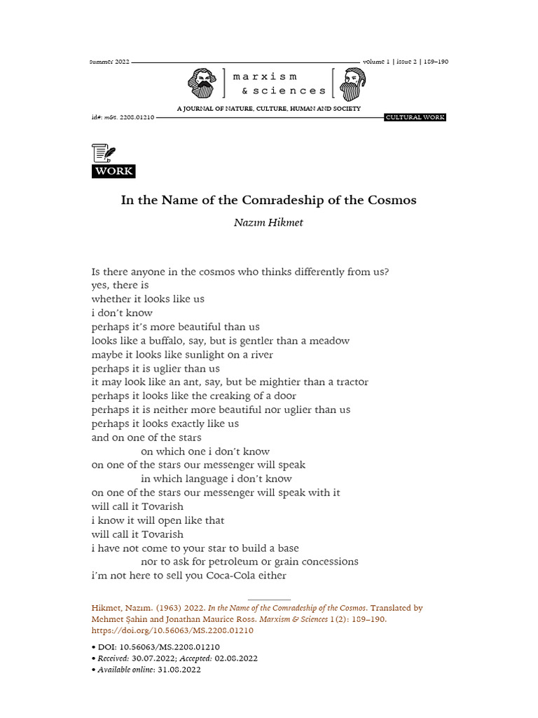 in The Name of The Comradeship Print | PDF