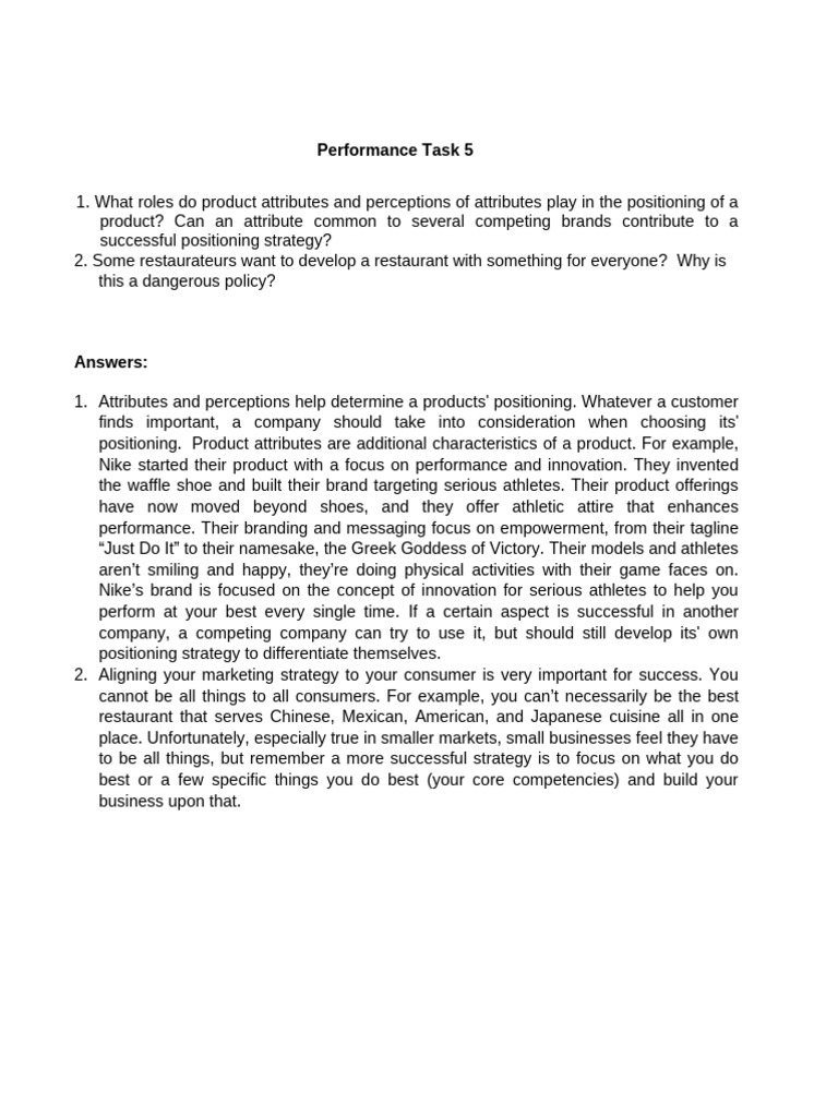 Performance 5 | PDF | Business