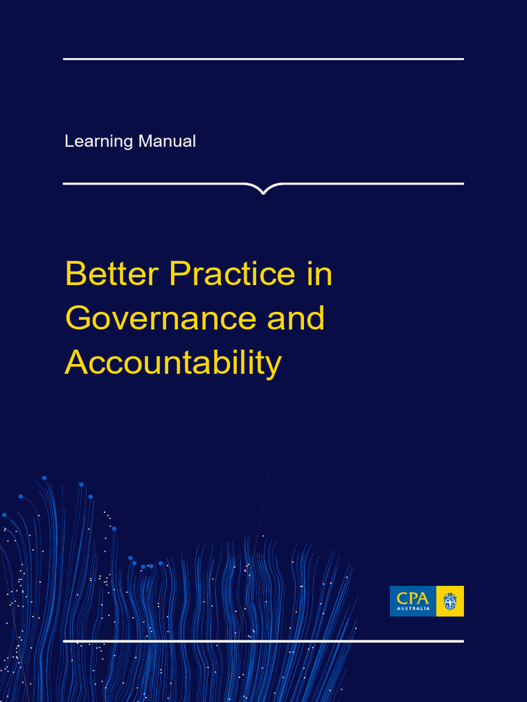 Governance and Accountability Manual | PDF | Governance | Partnership