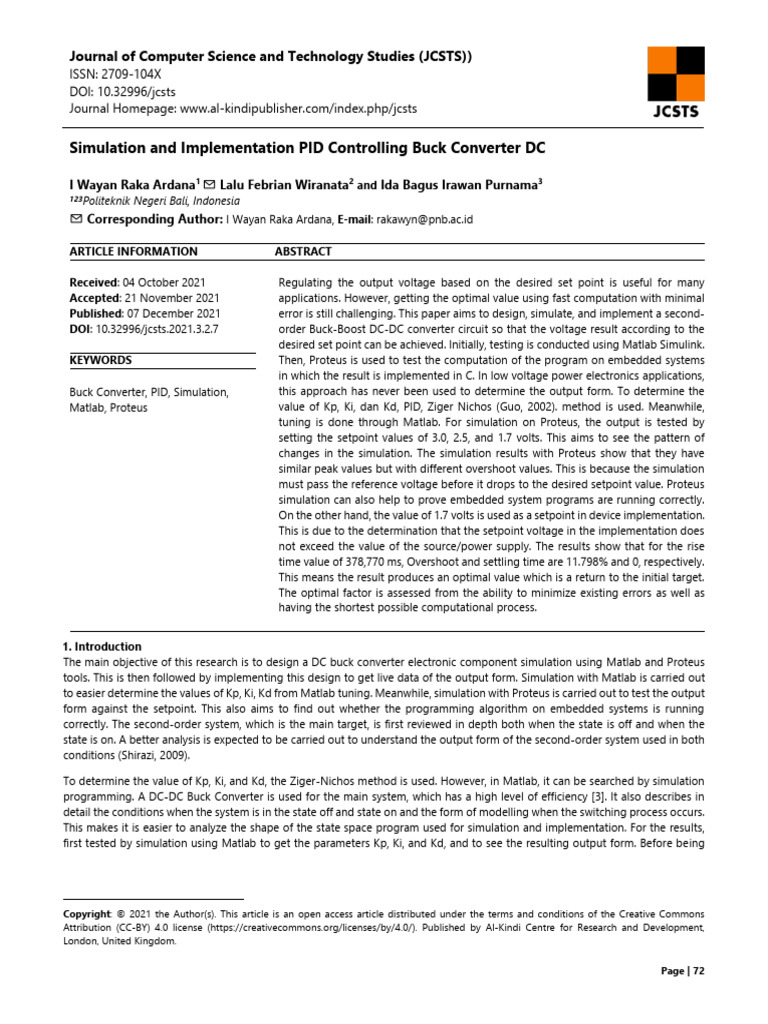 Paper+7+(2021.3.2)+Simulation+and+Implementation+PID+Controlling+Buck ...