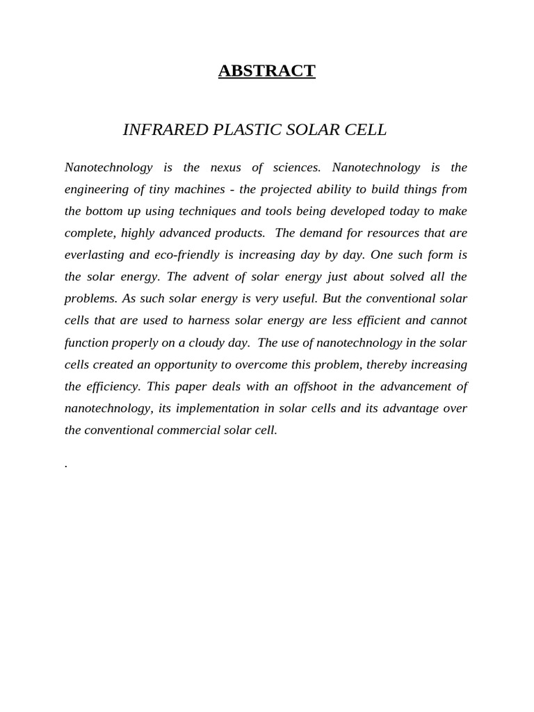 Abstract | PDF | Technology & Engineering