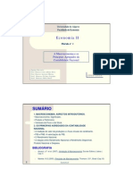 Economia II - Mod I 2010