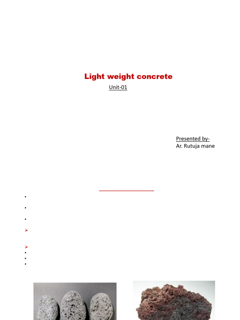 Lightweight Concrete Pdf Concrete Structural Engineering