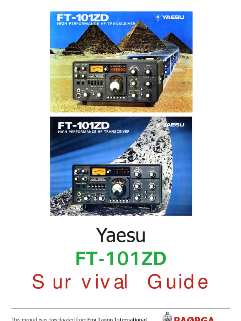 FT 101ZDSurvivalGuide3 | PDF | Amplifier | Vacuum Tube