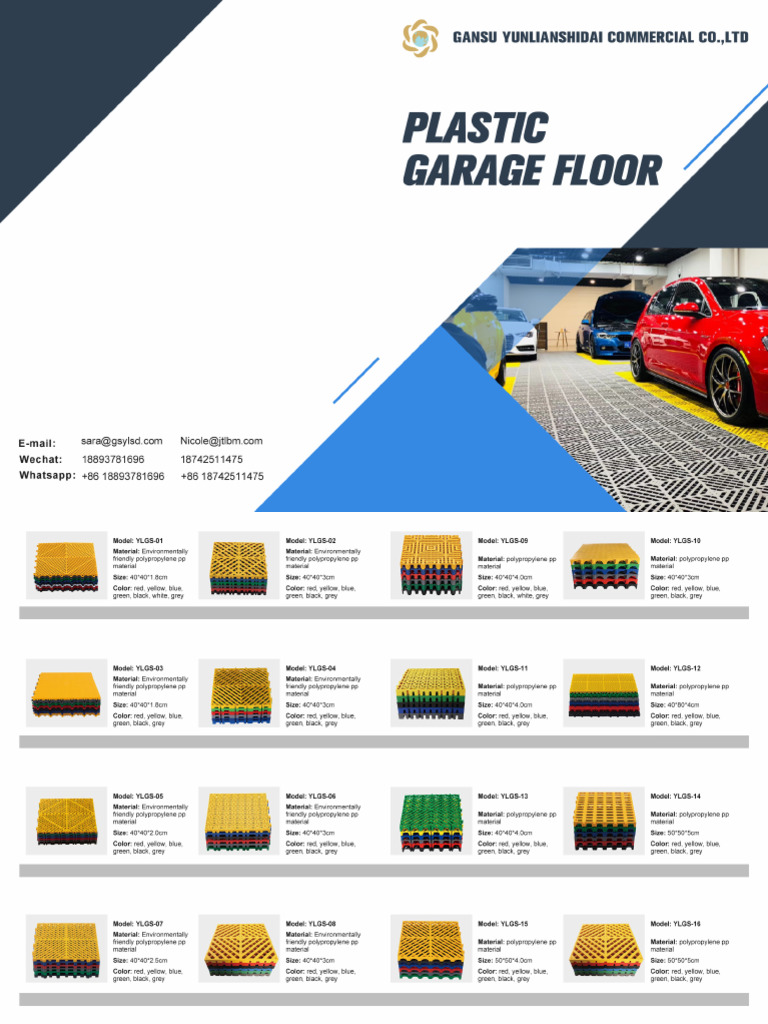 Garage Floor Catalog | PDF