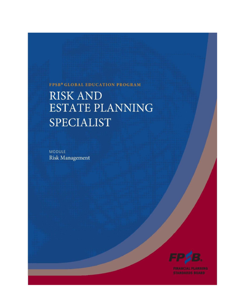 1 | PDF | Insurance | Risk