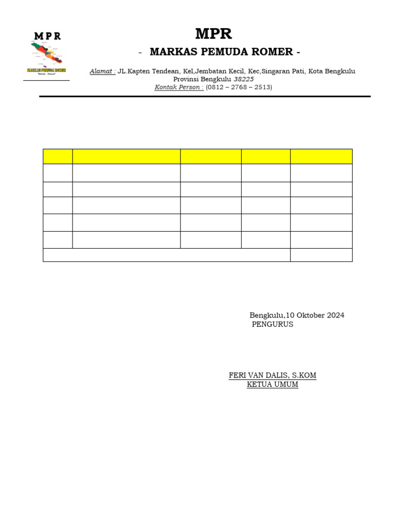 Rab Kegiatan Deklarasi MPR | PDF