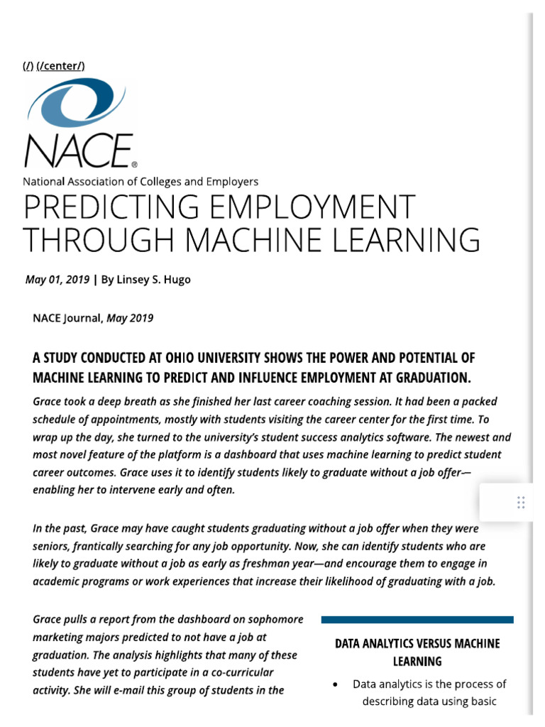 Job Market ML | PDF