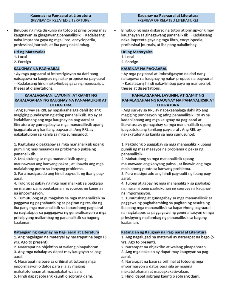 Quarter Second Week Topic | PDF