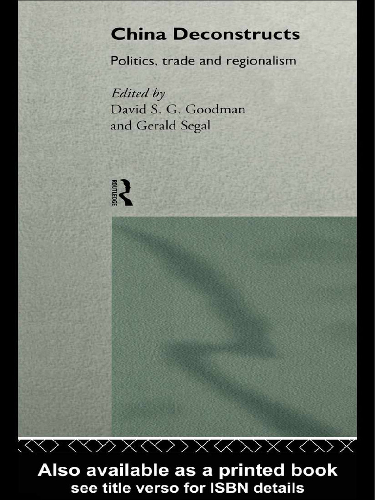 China's Economic Decentralization Analysis | PDF | China | World Politics