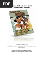 Download Dealing With Attention Deficit Hyperactivity Disorder by HealthyPagesinfo SN7874939 doc pdf