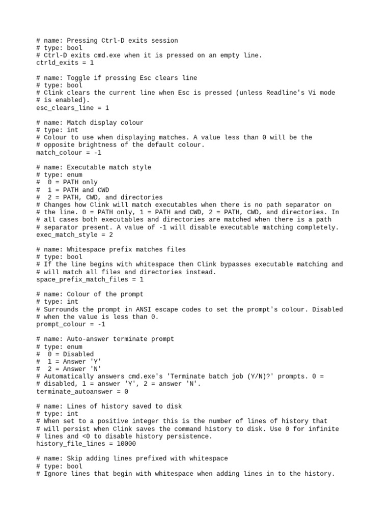 Clink settings pdf computer architecture computer science