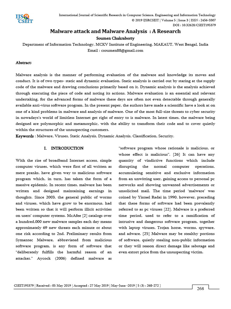 Malware Analysis Techniques Explained | PDF | Malware | Antivirus Software