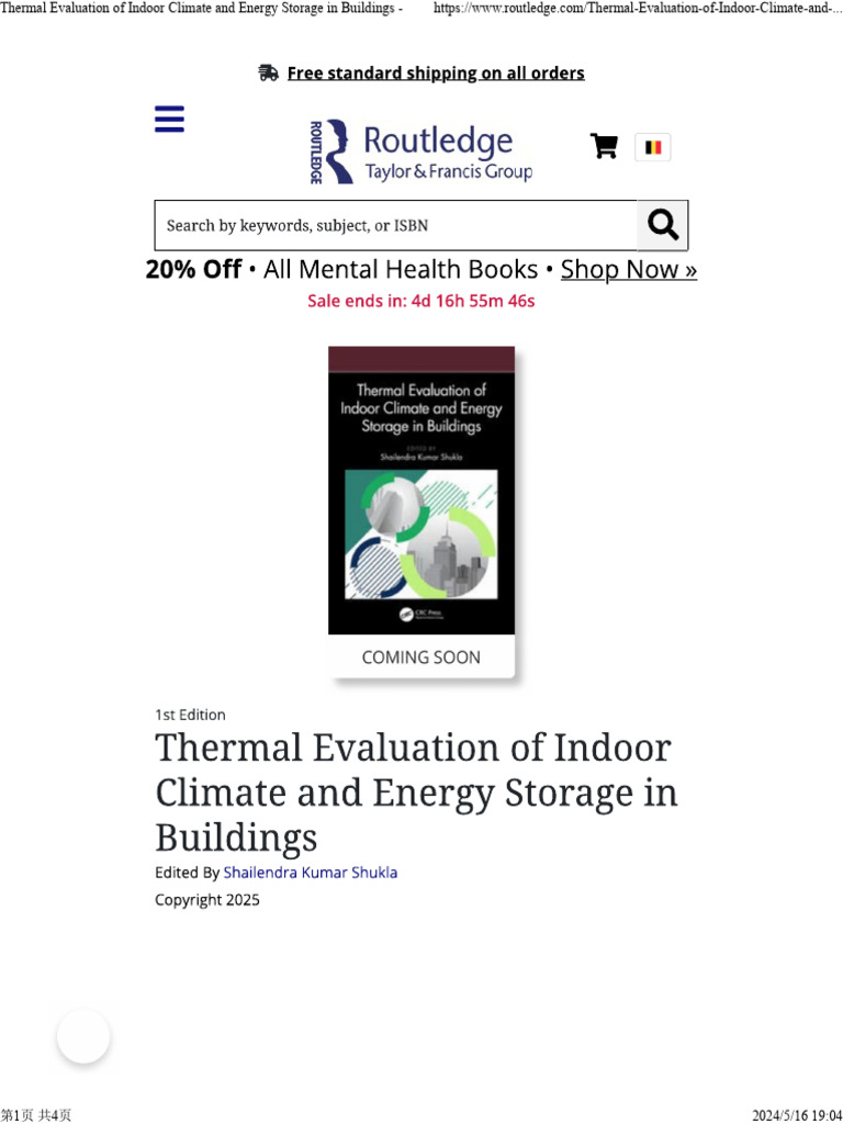 2024 - Thermal Evaluation of Indoor Climate and Energy Storage in ...