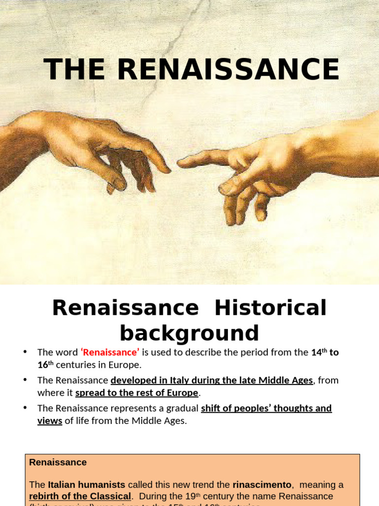 Understanding the Renaissance Era | PDF | Leonardo Da Vinci | Renaissance