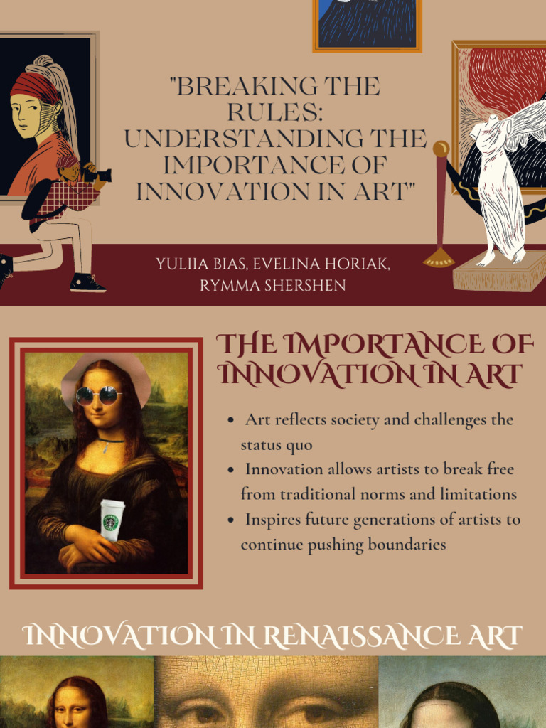 Importance of Innovation in Art | PDF