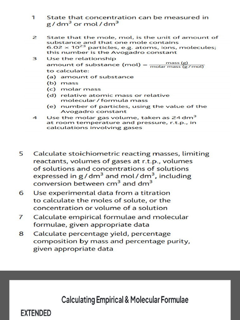 Experimental Determination of Empirical Formulas | PDF | Molecules ...