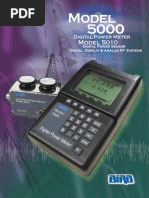 Model 5000 and 5010-Brochure