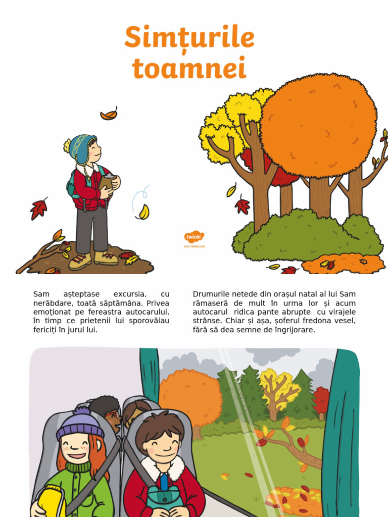 Simturile Toamnei - Poveste PowerPoint | PDF