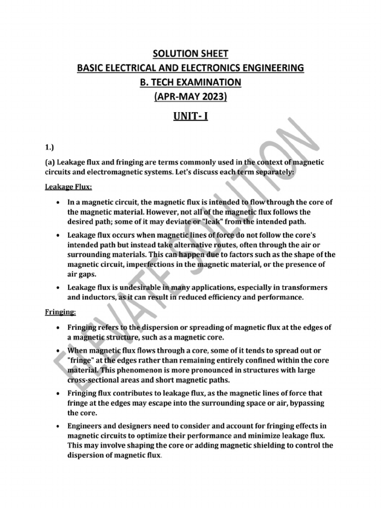 Bee Pyq Imp | PDF