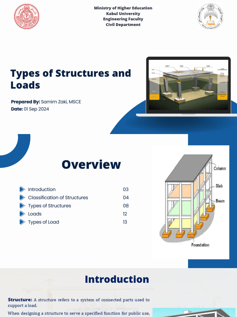 Lecture 2 - Types of Structures and Loads | PDF | Beam (Structure) | Truss