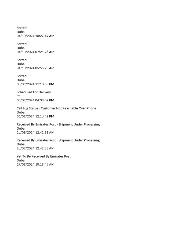 TRACKING NUMBER OR INFONOTICE intelligence overview
