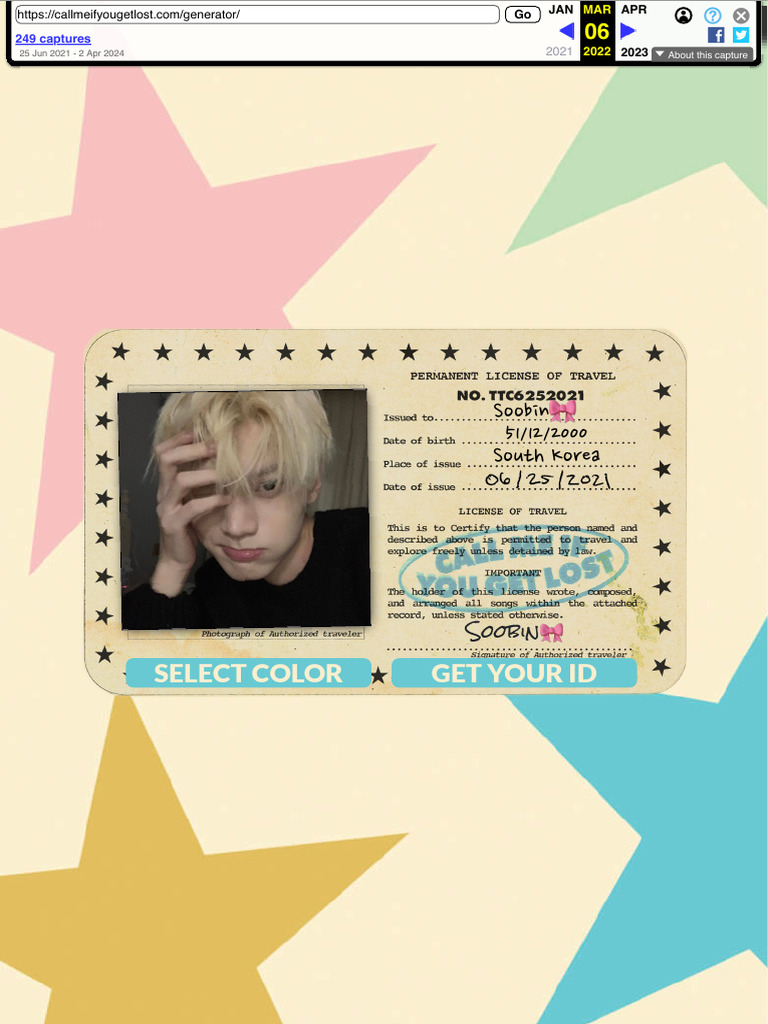 Soobin's ID Generator Guide | PDF