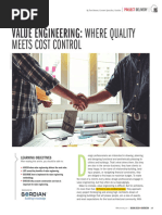 Value Engineering Sheet | PDF | Technology & Engineering