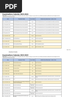 Exam Dates For Download 2025 FINAL | PDF