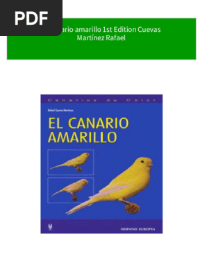 Get El canario amarillo 1st Edition Cuevas Martínez Rafael free all chapters