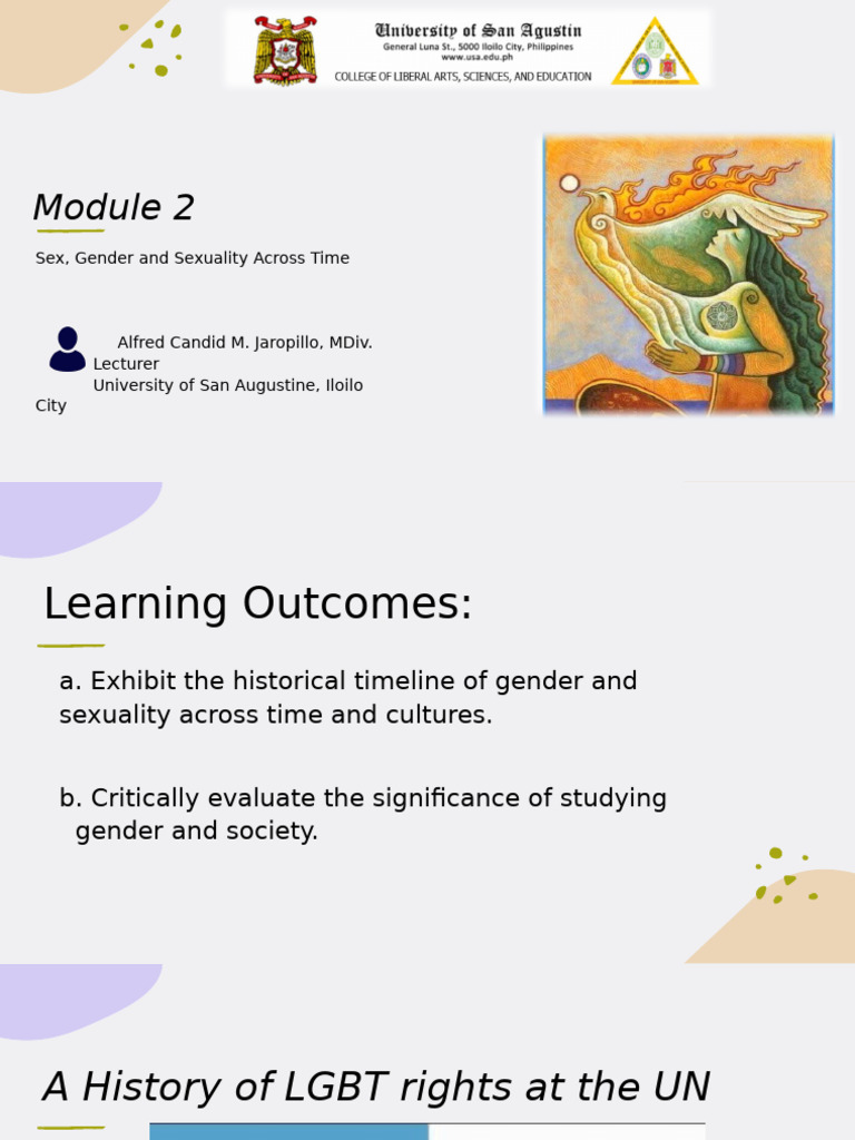 Gender and Sexuality Through History | PDF | Religion & Spirituality