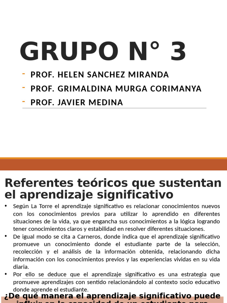 Grupo 3 | PDF | Crecimiento personal y profesional | Ciencia y matemáticas