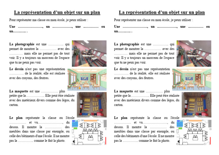 Représentation d'objets sur un plan | PDF | Arts du langage et ...