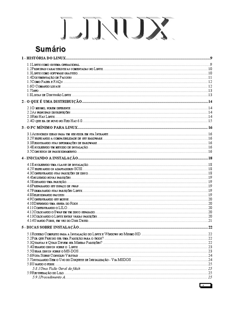 Curso Linux | PDF | Linux | Shell (informática)