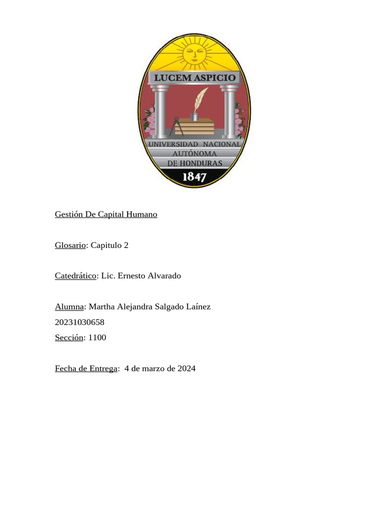 Gestión De Capital Humano 2 | PDF | Planificación | Cuestionario