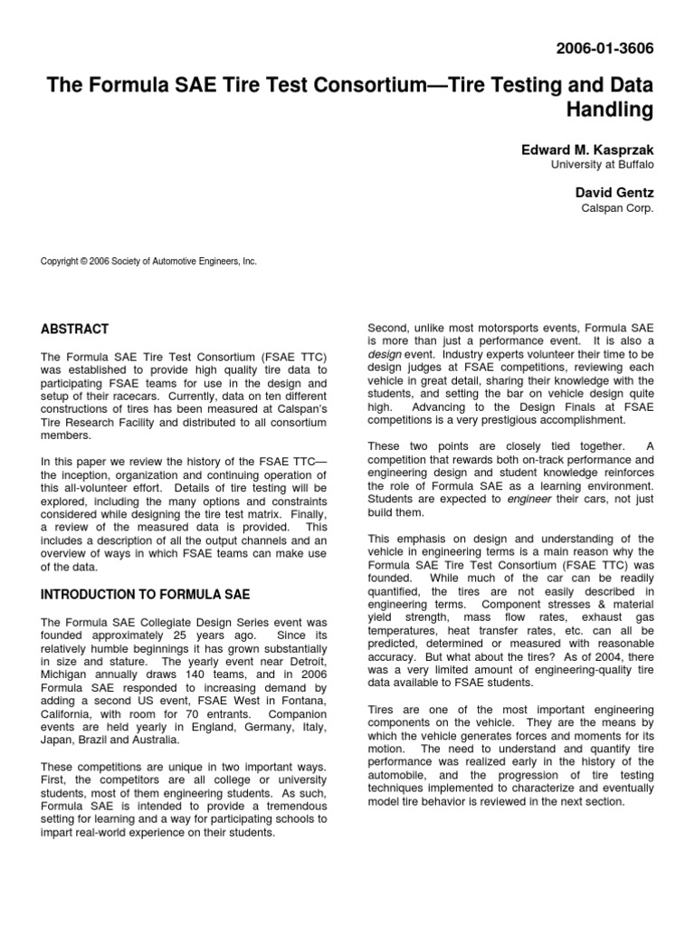 TTC Sae Paper | PDF