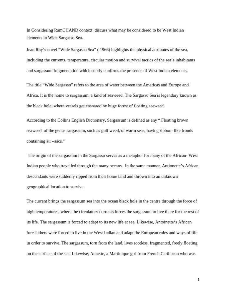 west-indian-elements-in-wide-sargasso-sea-pdf