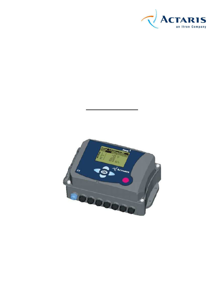 Corus Gas Detection User's Guide | PDF | Gases | Electromagnetic ...