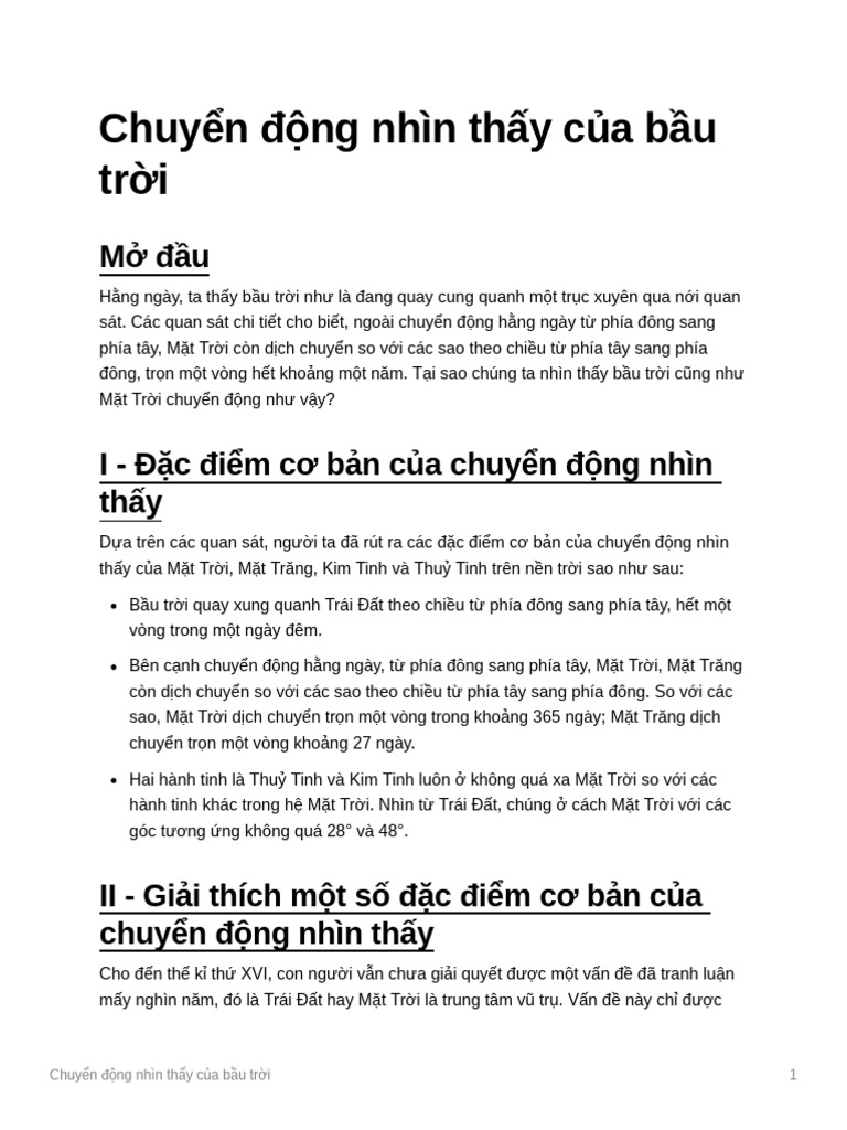 Chuyn NG NHN Thy CA Bu Tri | PDF