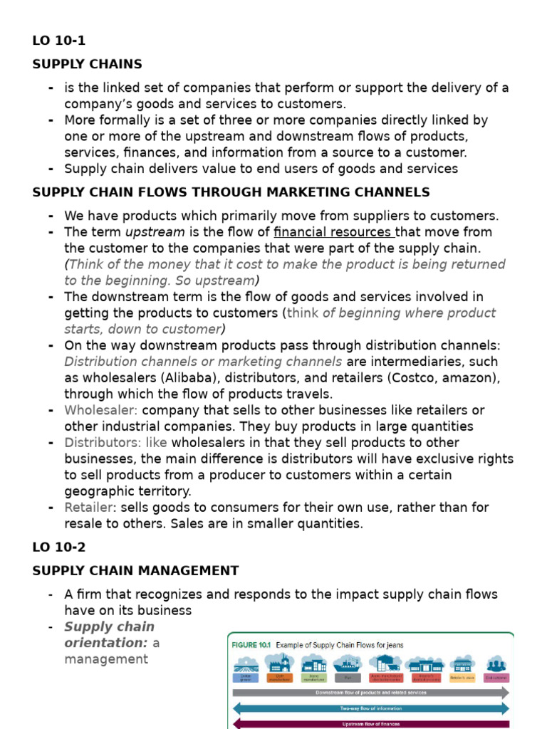 Marketing | PDF | Logistics | Supply Chain