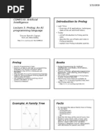 Lecture Prolog Intro