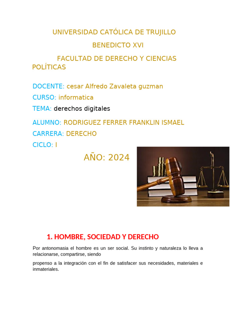 Universidad Católica de Trujillo | PDF | Derecho Civil (Common Law ...