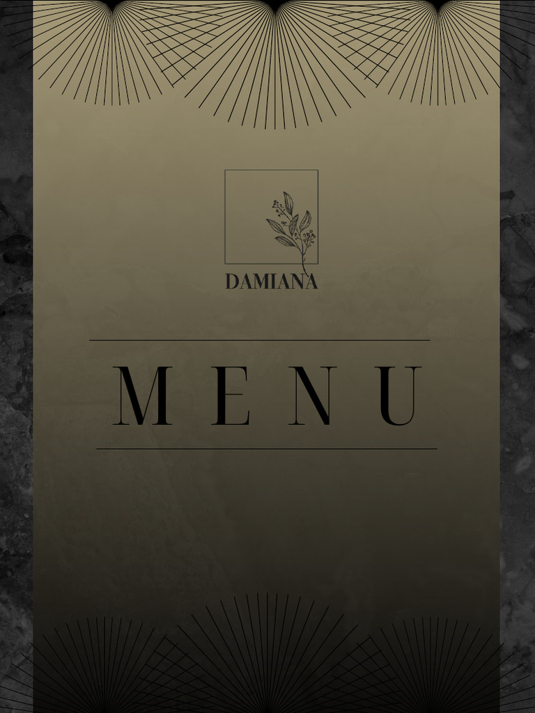Menú del Café Damiana y Libros | PDF | Pizza | Cocina