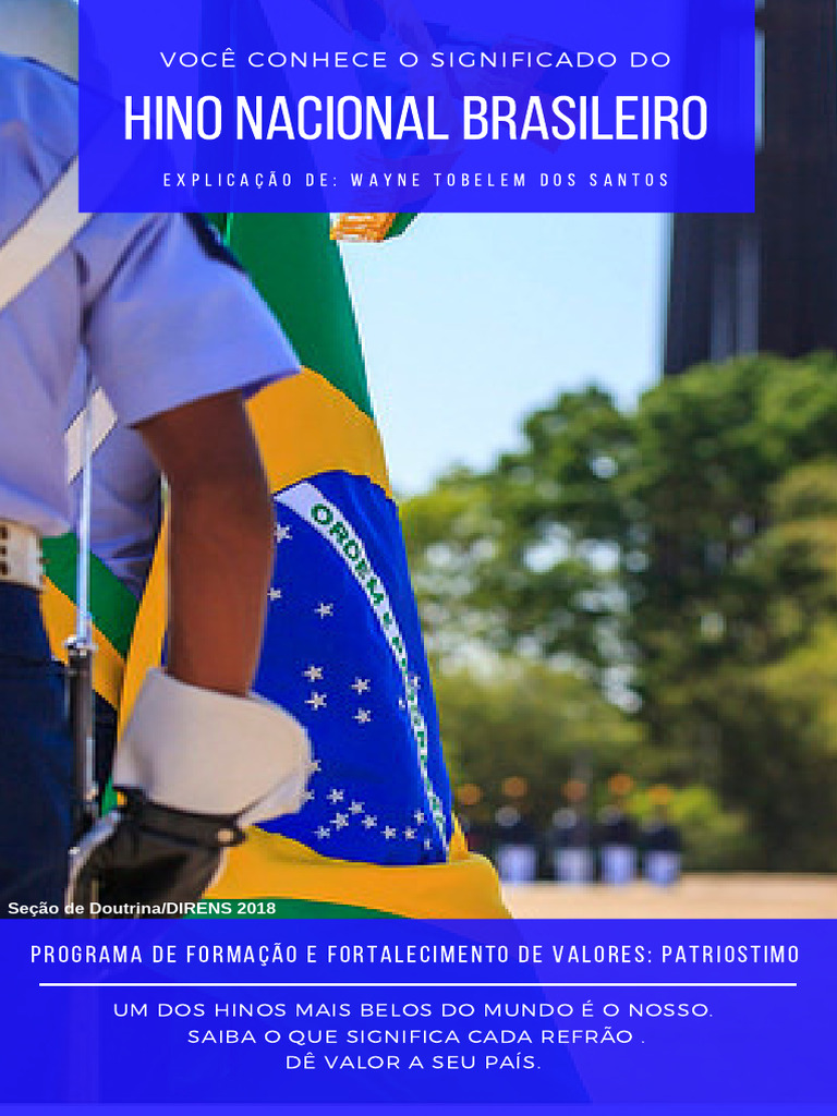 Significado do Hino Nacional Brasileiro | PDF | Liberdade | Amor