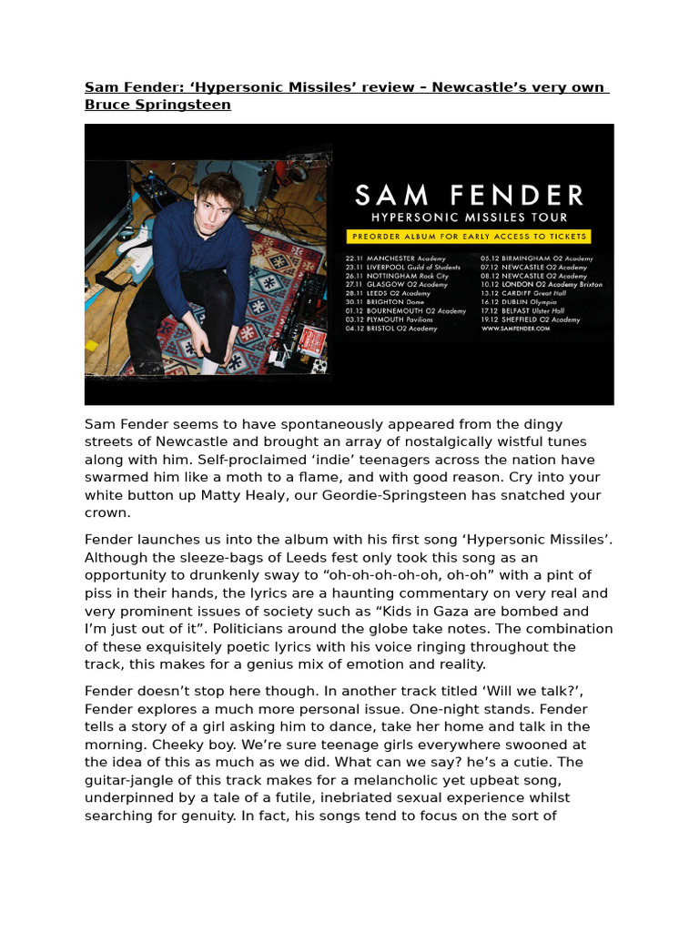 sam-fender-music-review-example-pdf