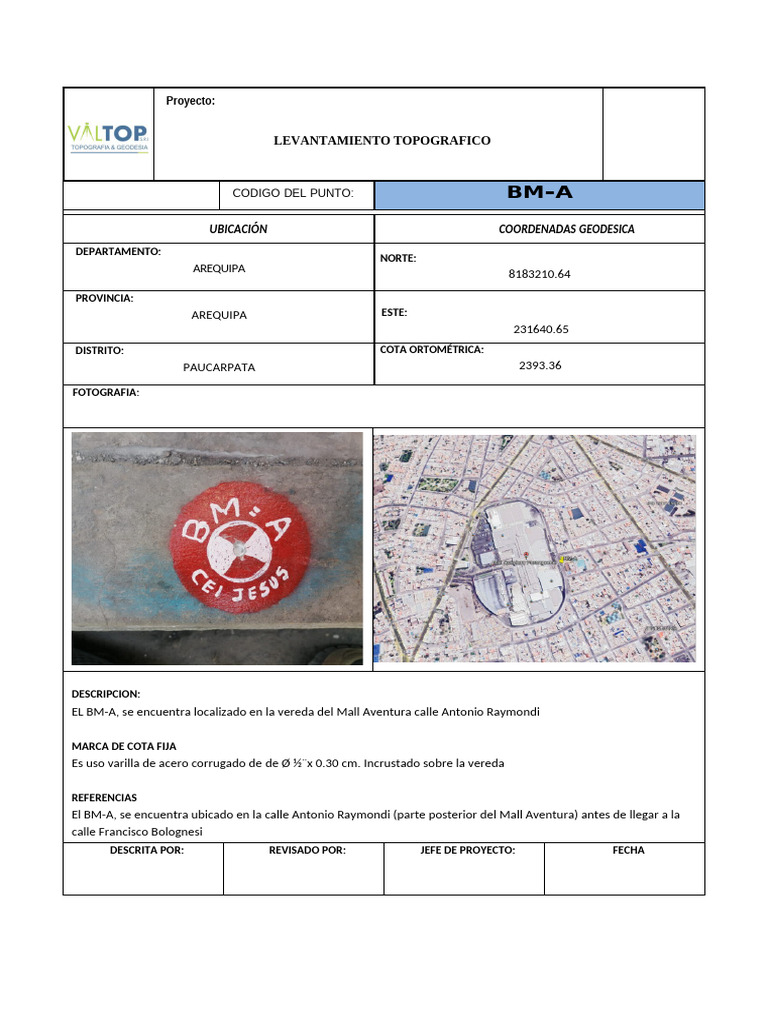 FICHAS DE BMA y BM-B | PDF